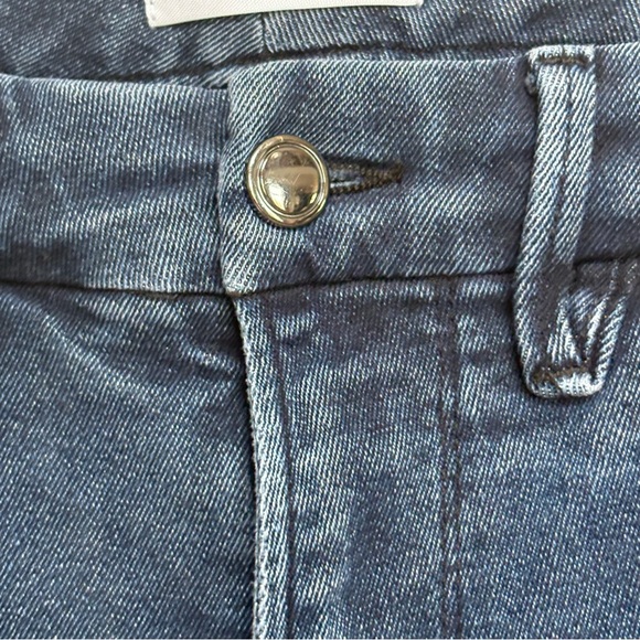 Good American Good Legs Size 4/27 Womens Dark Blue Raw Hem Ankle Jeans - Picture 8 of 12